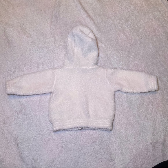 Adidas Kids Cozy White Hoodie - Picture 5 of 10